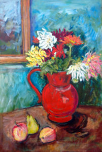 the red pitcher